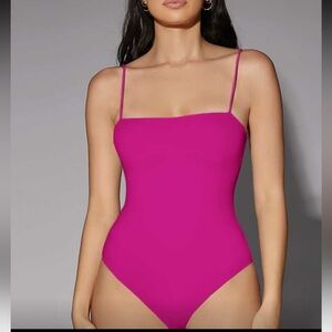 Silquee Solid Cami Bodysuit